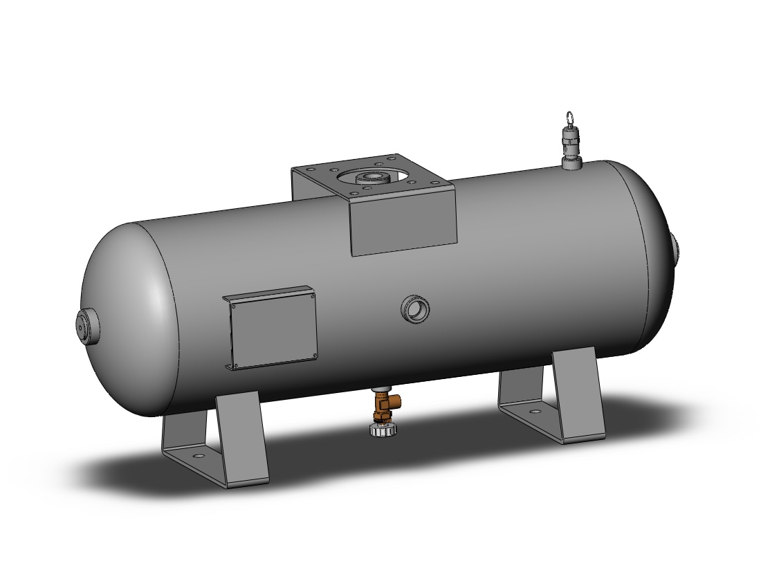 SMC VBAT20AN1-EV-X105 air tank, 20l cs npt thread, VBA BOOSTER REGULATOR