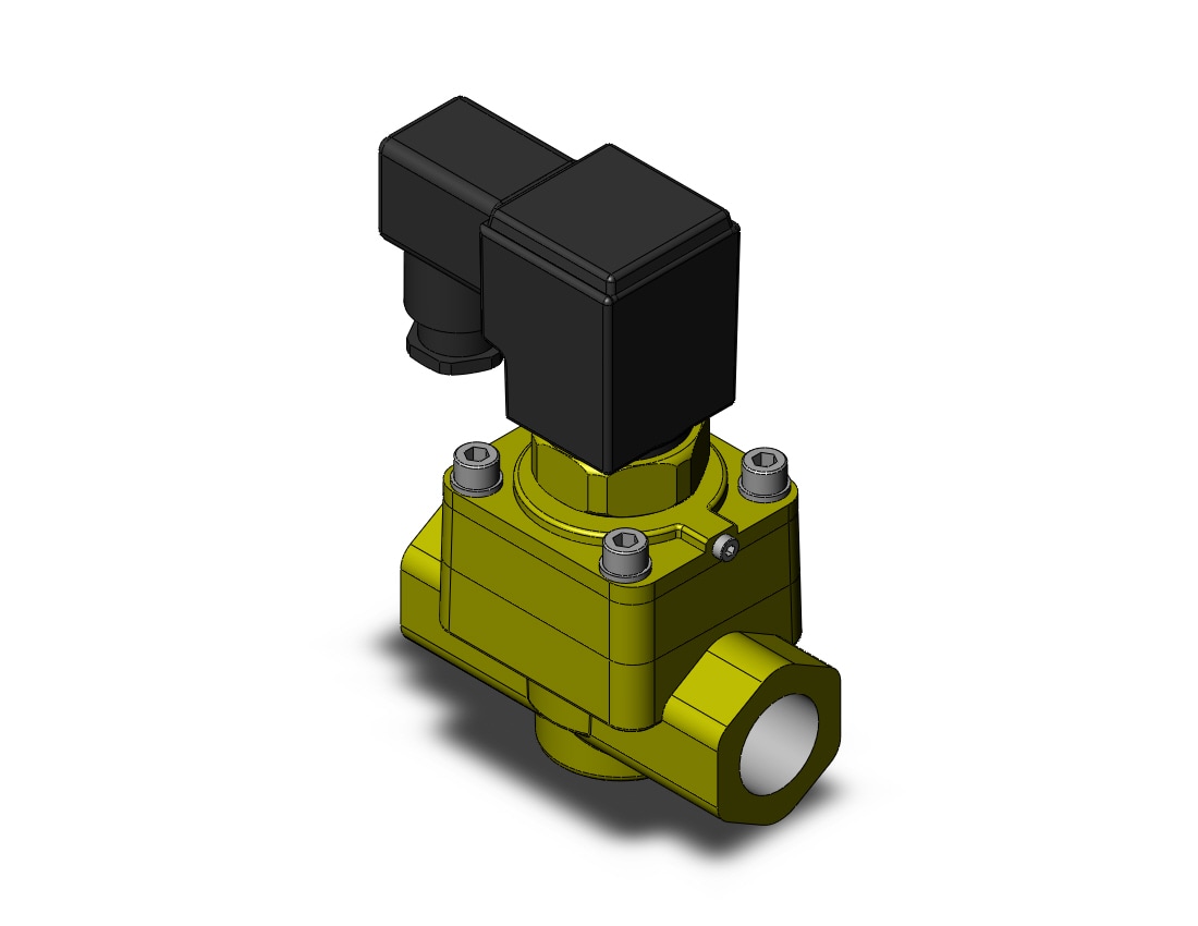 SMC VCH41-1DL-06G valve, compact, VC* VALVE, 2-PORT SOLENOID