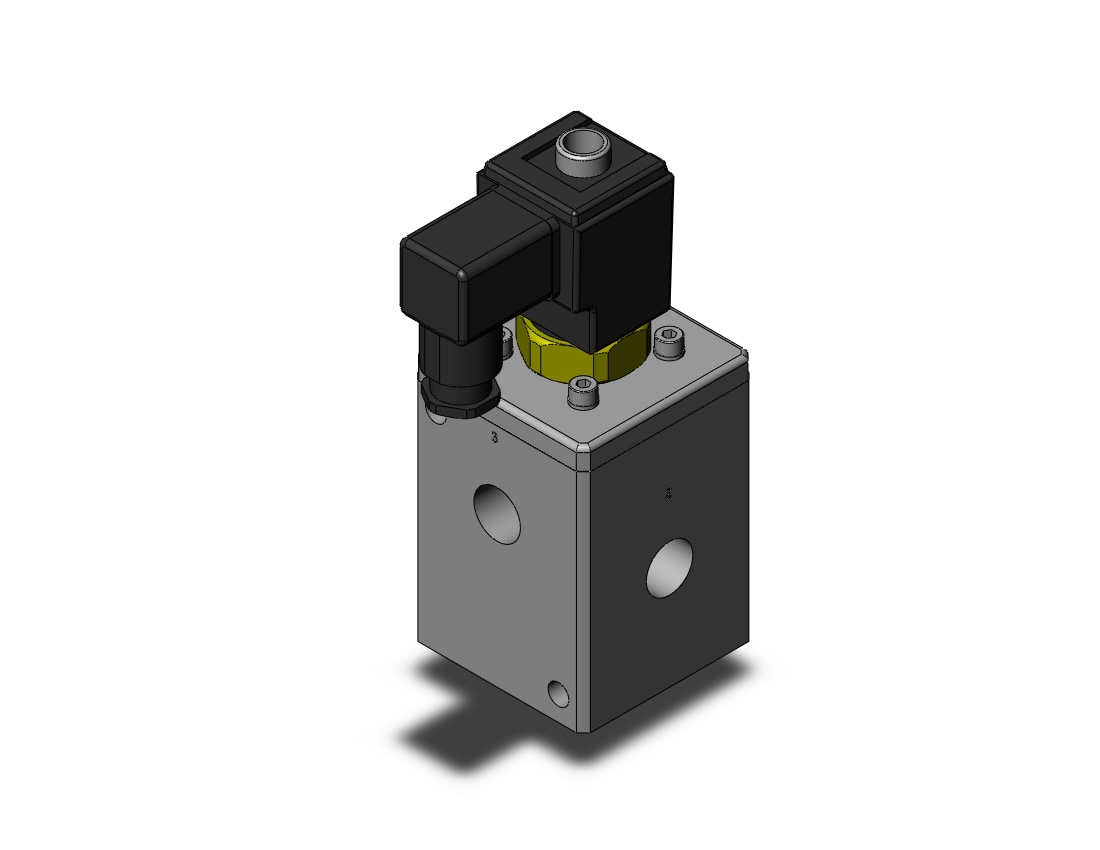 SMC VCH410-1D-04G valve, compact, VC* VALVE, 2-PORT SOLENOID