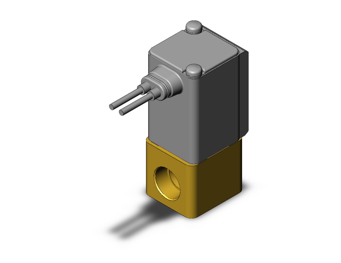 SMC VDW24NCB 2port solenoid medv dispensing, VDW VALVE 2-WAY BRASS***