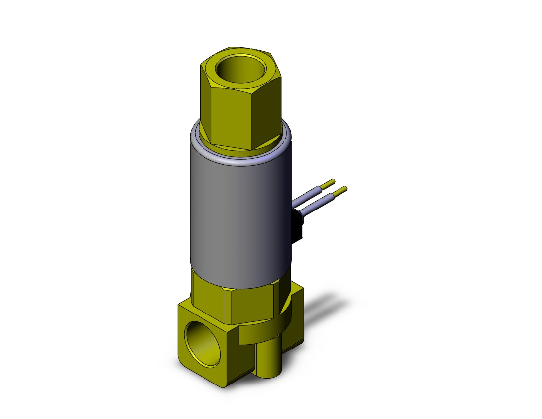 SMC VDW250-5F-1-01N valve, compact, sgl, brass, VDW VALVE 3-WAY BRASS***