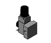 SMC VEX1233-02N-GN power valve, PROPORTIONAL VALVE