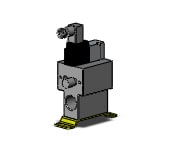 SMC VEX1301-04N1DZ-B power valve, PROPORTIONAL VALVE