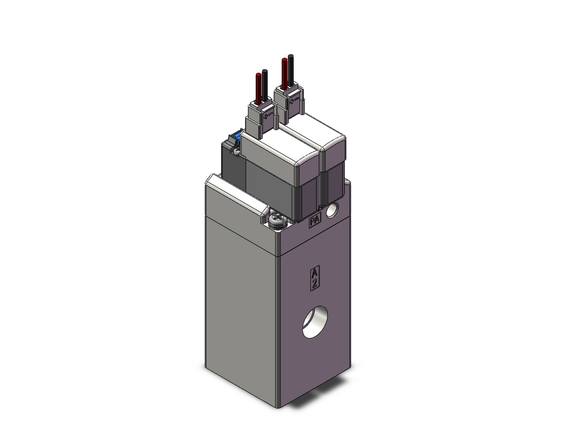 SMC VEX3121-01N5LU1 3 port 3 position valve, PROPORTIONAL VALVE