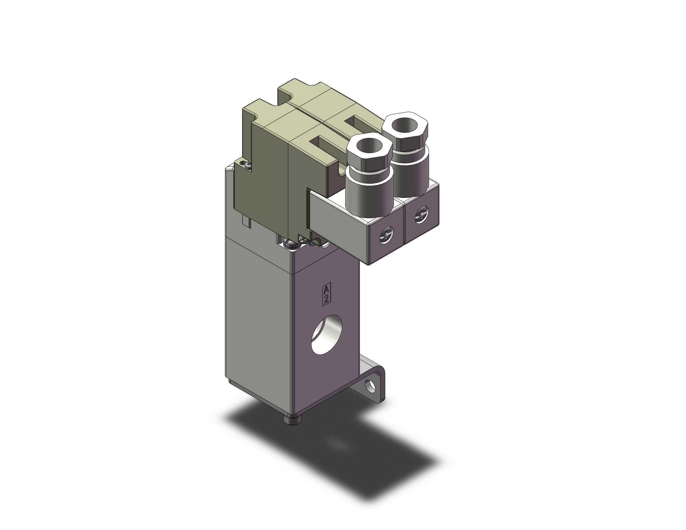 SMC VEX3121-02N5DZ1-B 3 port 3 position valve, PROPORTIONAL VALVE