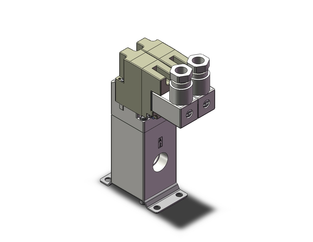 SMC VEX3122-02N3DZ1-F 3 port 3 position valve, PROPORTIONAL VALVE