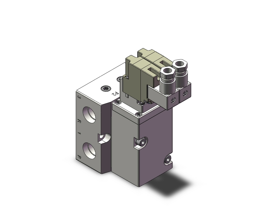 SMC VEX3422-03N5DZ1 3 port 3 position valve, PROPORTIONAL VALVE