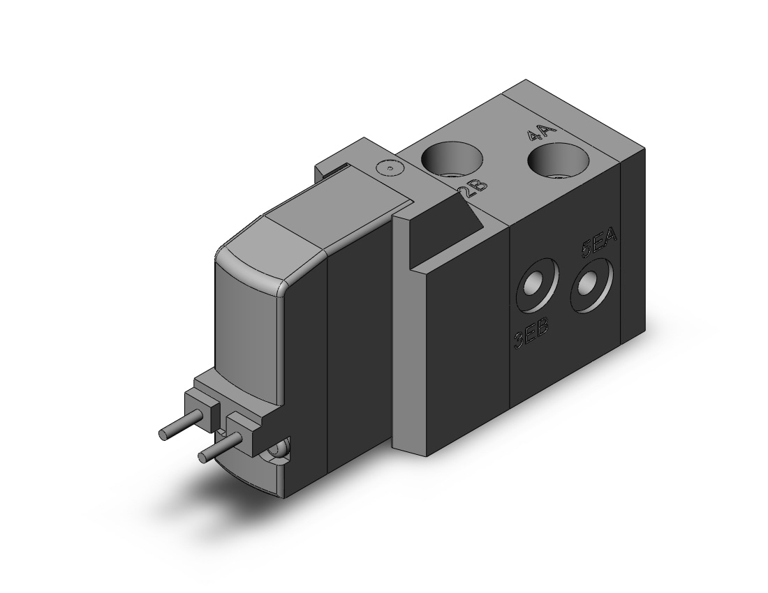 SMC VF1120-2GE1-01 valve, sol, VF1000 SOL VALVE 4/5 PORT***