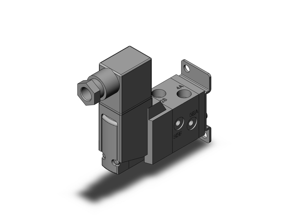 SMC VF1120-3D1-01N-F valve, sol, VF1000 SOL VALVE 4/5 PORT