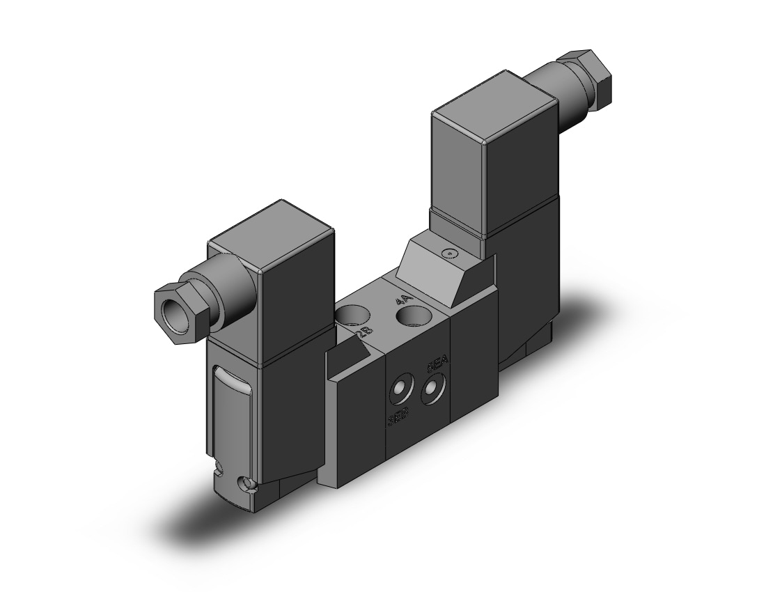 SMC VF1220-5DZ1-01 valve, sol, VF1000 SOL VALVE 4/5 PORT