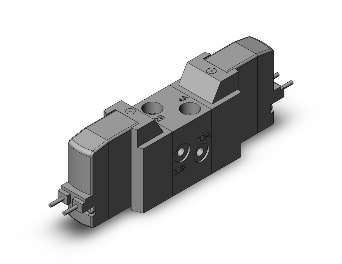 SMC VF1220K-3H1-01T valve, sol, VF1000 SOL VALVE 4/5 PORT