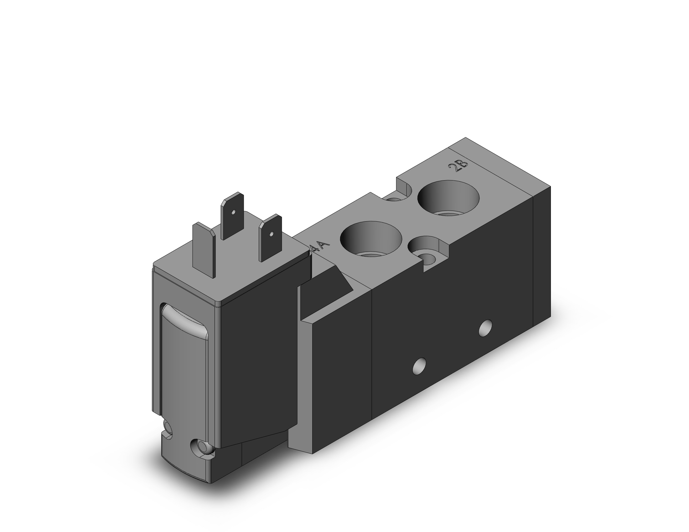 SMC VF3130-1DO1-02N pilot operated 5 port solenoid valve, 4/5 PORT SOLENOID VALVE