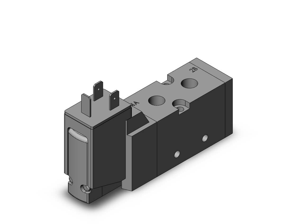 SMC VF3130-5DO1-01F valve, pilot, body ported, VF3000 SOL VALVE 4/5 PORT