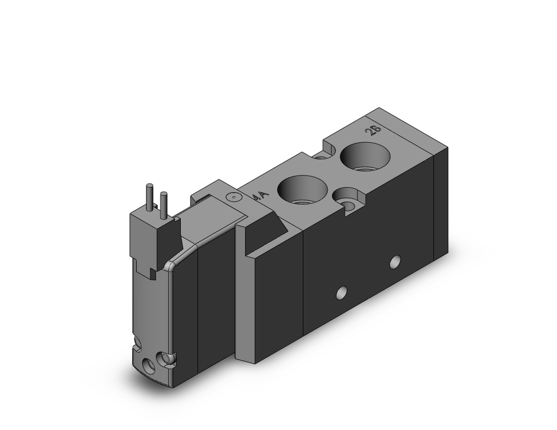 SMC VF3130-5MU1-02N pilot operated 5 port solenoid valve, 4/5 PORT SOLENOID VALVE