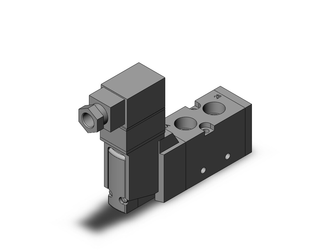 SMC VF3130-5T1-02T pilot operated 5 port solenoid valve, 4/5 PORT SOLENOID VALVE