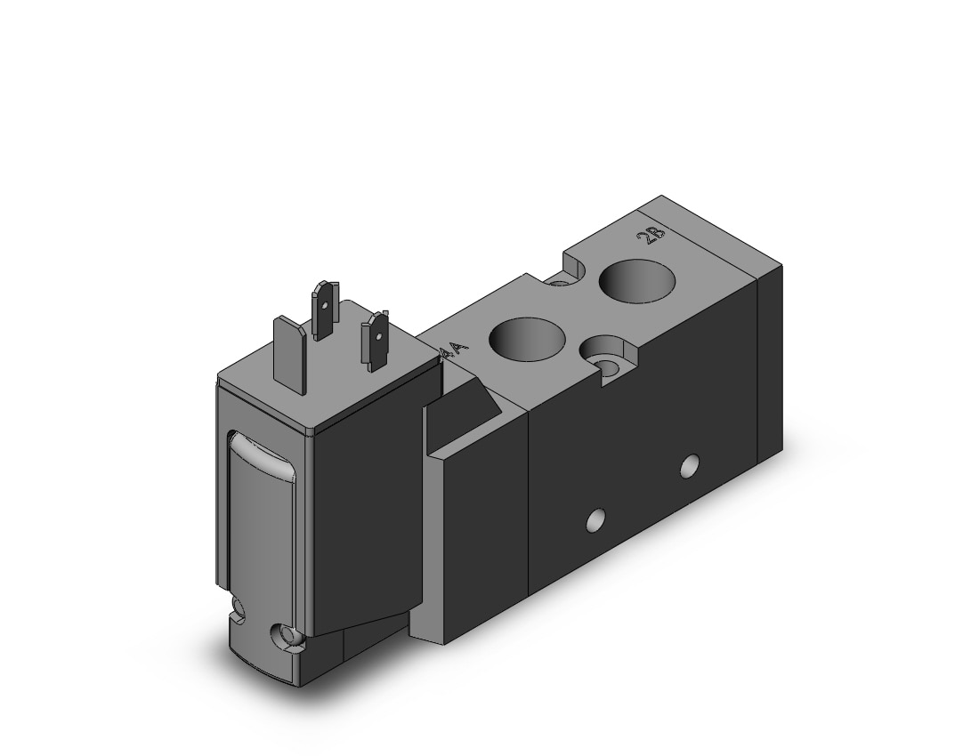 SMC VF3133-4YOD1-02F valve, pilot, body ported, VF3000 SOL VALVE 4/5 PORT***