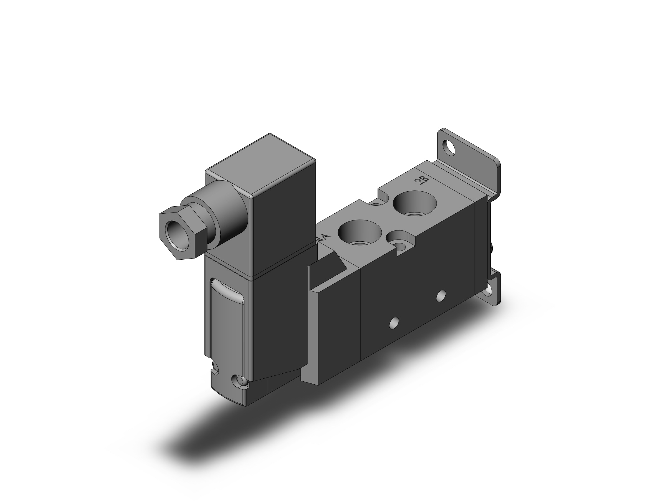 SMC VF3133-5DU1-02N-F pilot operated 5 port solenoid valve, 4/5 PORT SOLENOID VALVE