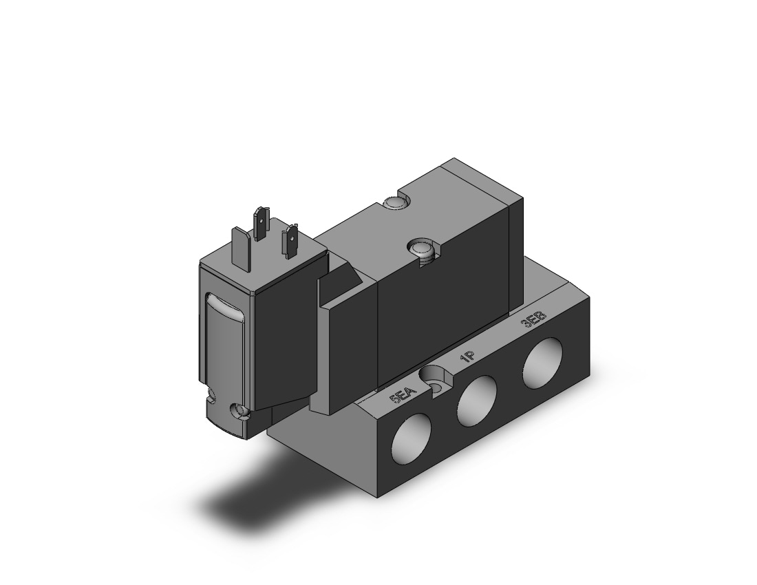 SMC VF3140-3YO1-03F pilot operated 5 port solenoid valve, 4/5 PORT SOLENOID VALVE