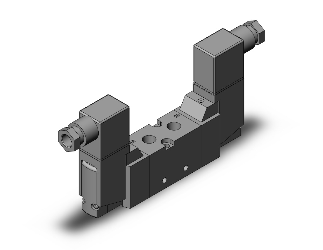 SMC VF3230-1DZ1-01 vf3000 body pt 1/8, VF3000 SOL VALVE 4/5 PORT