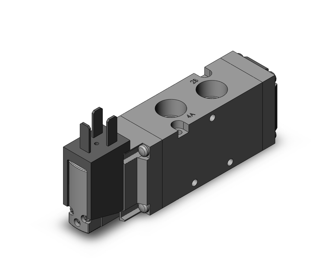 SMC VF5120-3YO1-03F pilot operated 5 port solenoid valve, 4/5 PORT SOLENOID VALVE