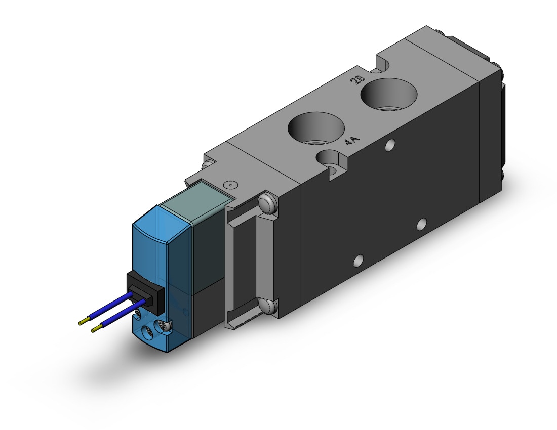 SMC VF5123K-5G1-03N valve, sol, VF5000 SOL VALVE 4/5 PORT