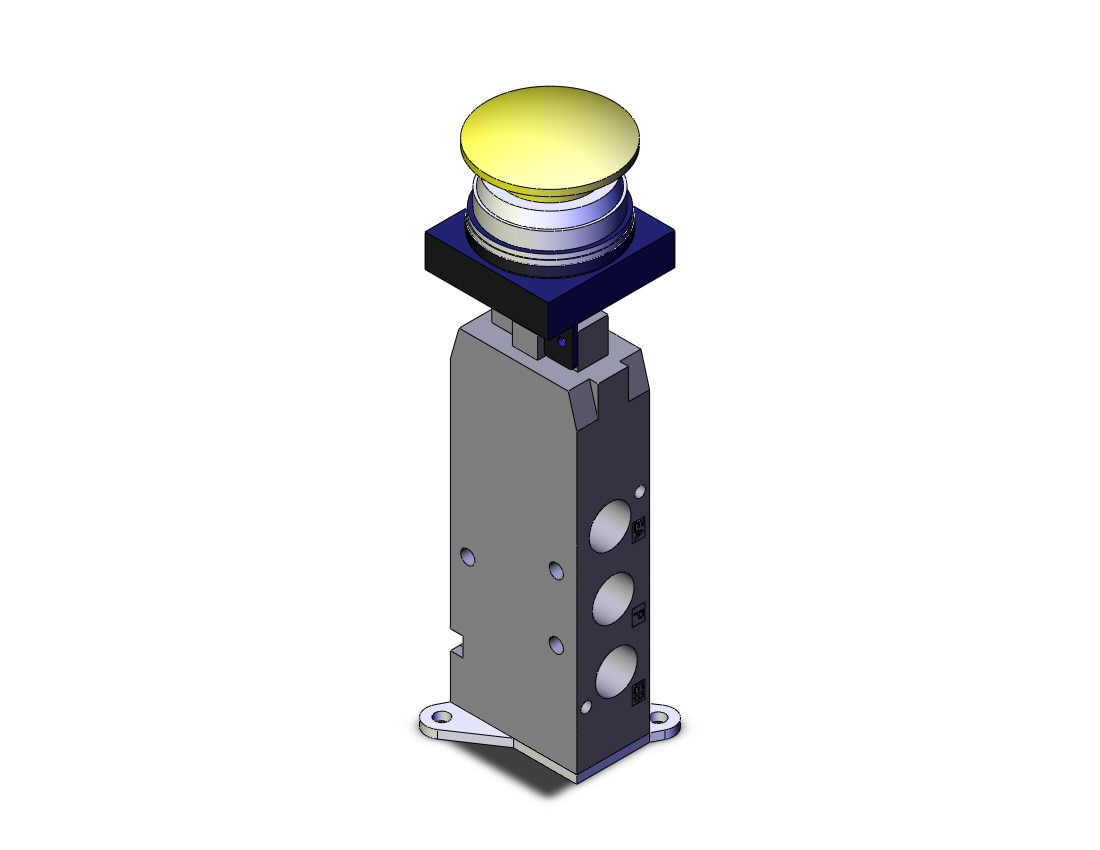 SMC VFM250-02-30Y-F valve mech pilot operated, VM (VFM/VZM) MECHANICAL VALVE