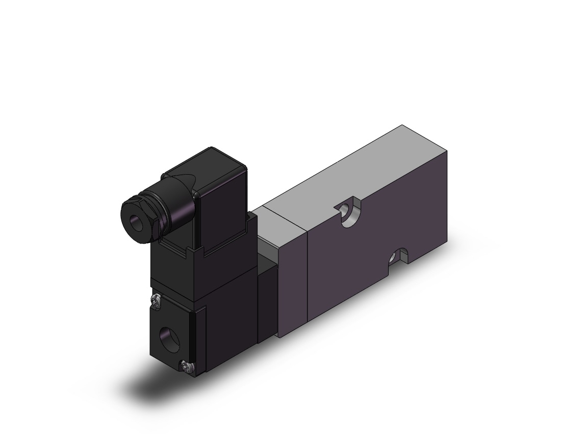 SMC VFN2120N-5DZA-02 vfs2000 body pt 1/4, VFS2000 SOL VALVE 4/5 PORT