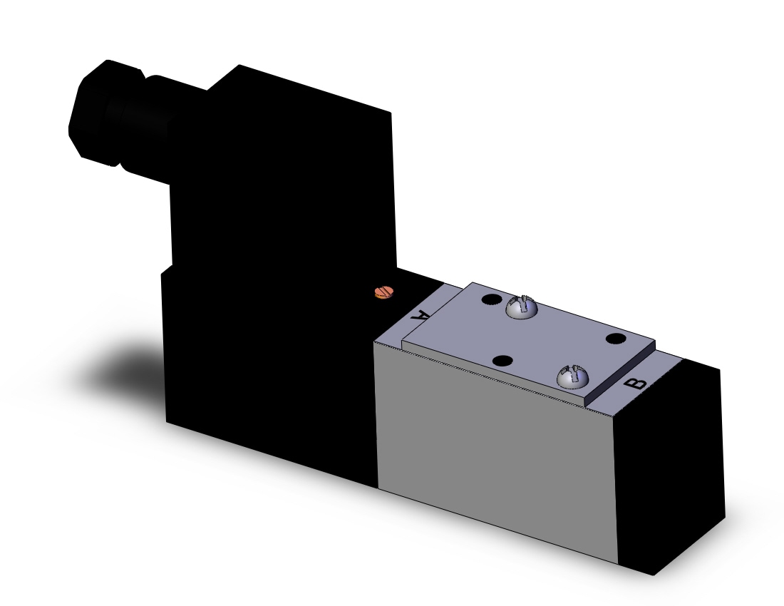 SMC VFR2110-3TB valve sgl non plugin base mt, VFR2000 SOL VALVE 4/5 PORT***