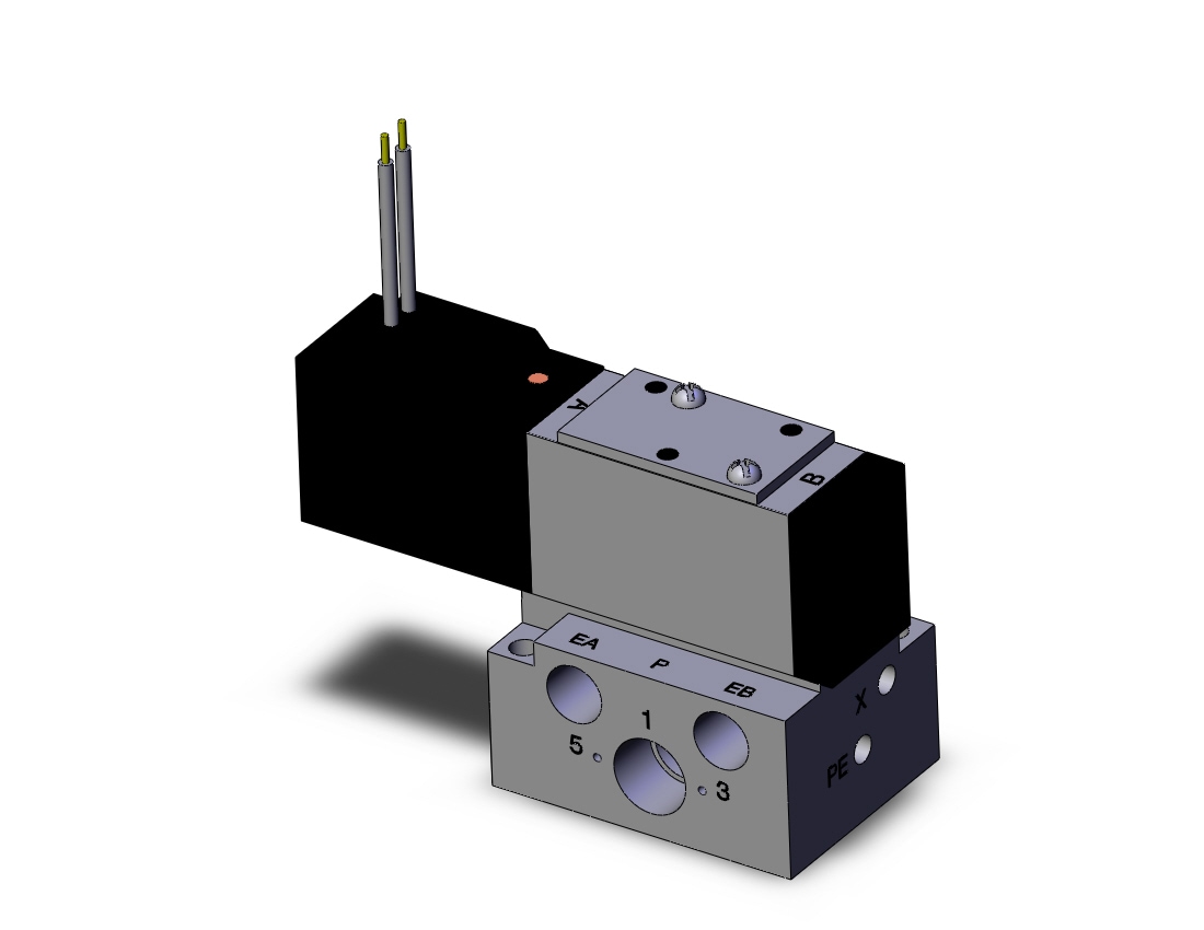 SMC VFR2110-6G-02T valve sgl non plugin base mt, VFR2000 SOL VALVE 4/5 PORT***