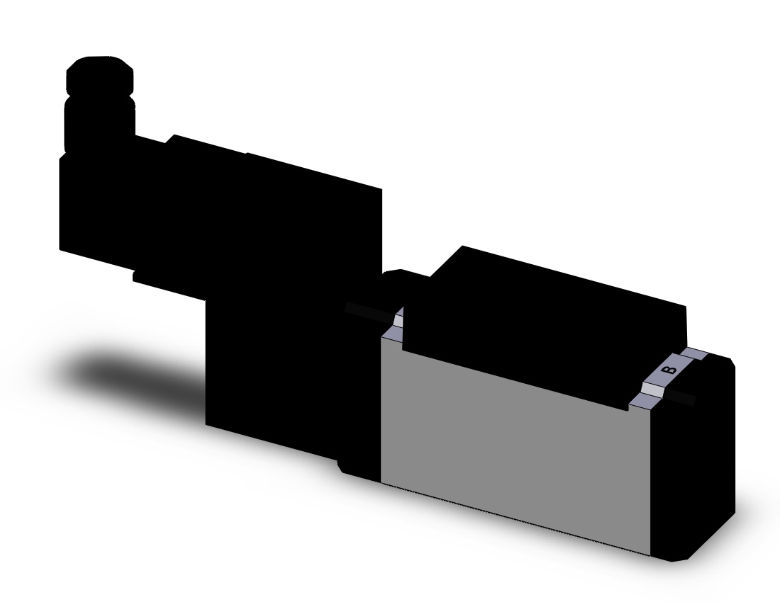 SMC VFR3140R-3DZ valve, 5 port solenoid, 4/5 PORT SOLENOID VALVE