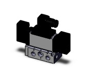 SMC VFR3210-2DZ-03 valve, 5 port solenoid, 4/5 PORT SOLENOID VALVE