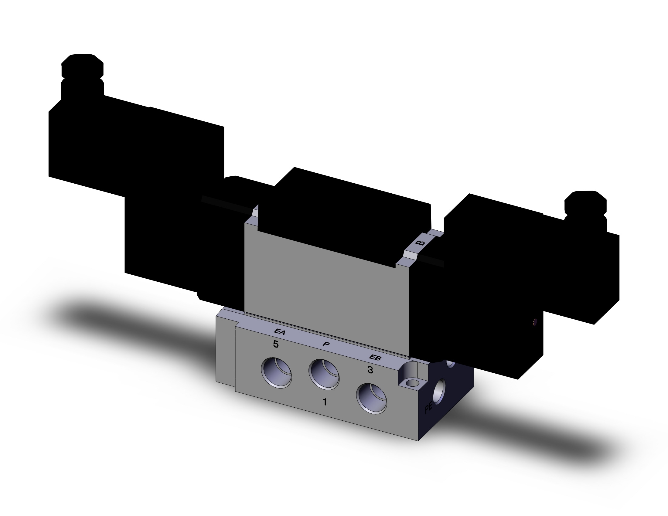 SMC VFR3340-3TZ-02T valve, sol, VFR3000 SOL VALVE 4/5 PORT