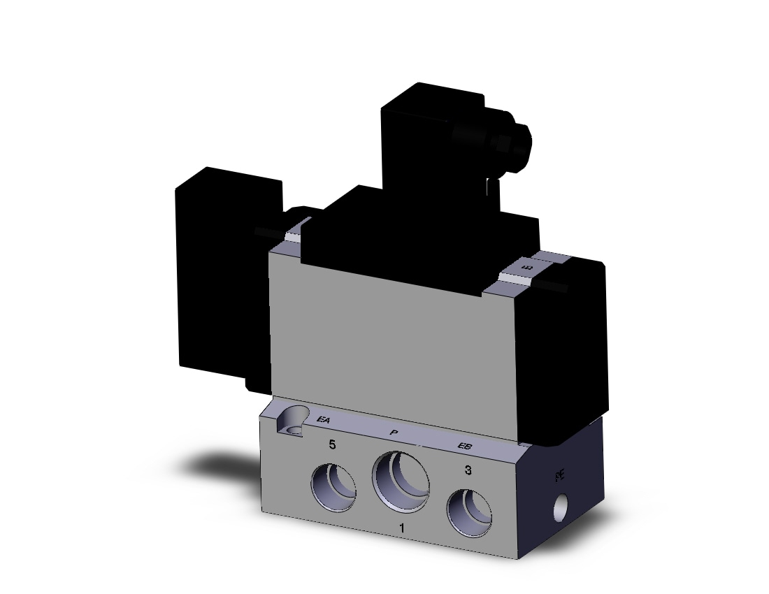 SMC VFR4110-3DZ-04N valve, sol, VFR4000 SOL VALVE 4/5 PORT