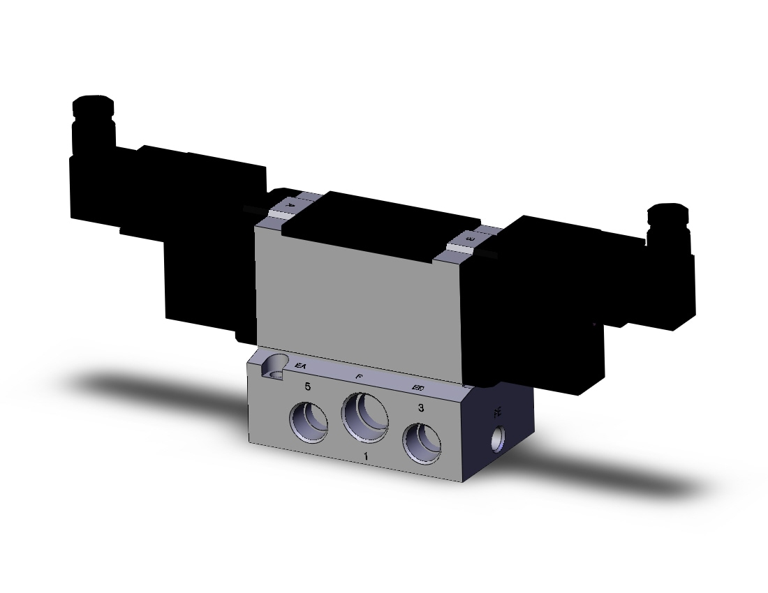 SMC VFR4240R-5DZ-03 valve, sol, VFR4000 SOL VALVE 4/5 PORT