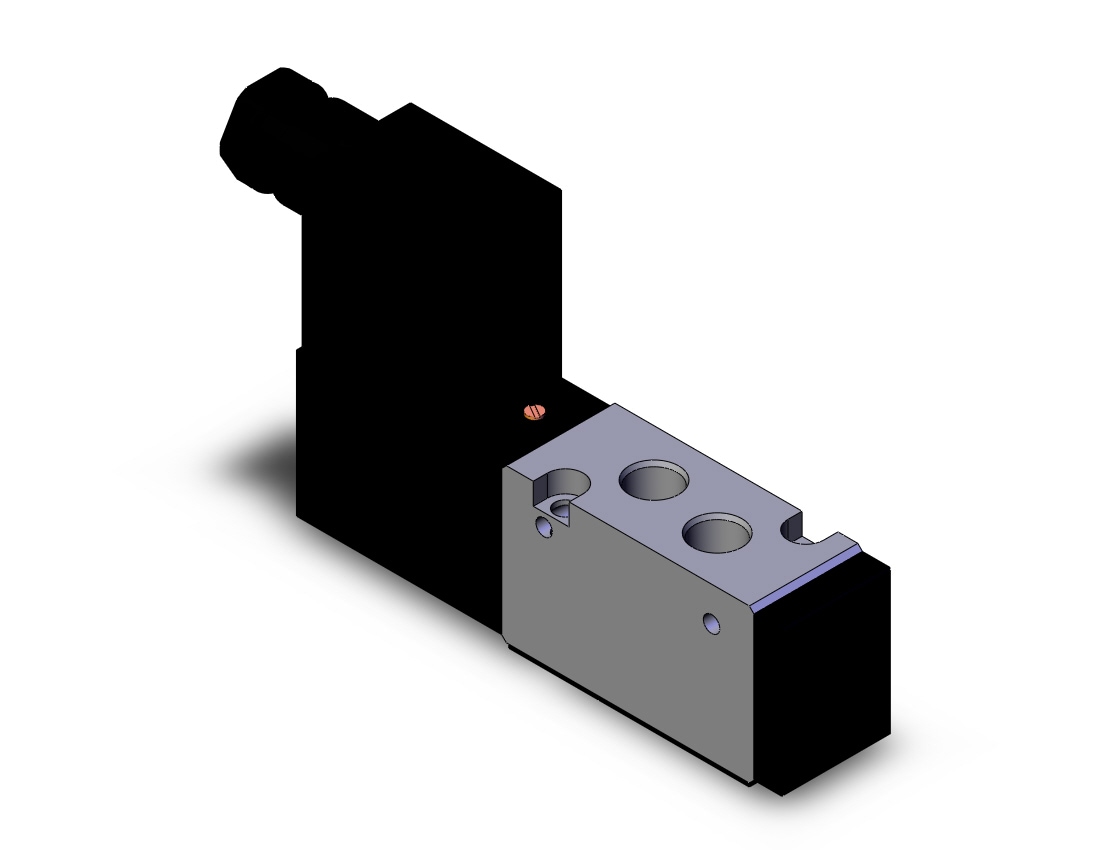 SMC VFS1120-3DB-01T valve sgl sol body, VFS1000 SOL VALVE 4/5 PORT***