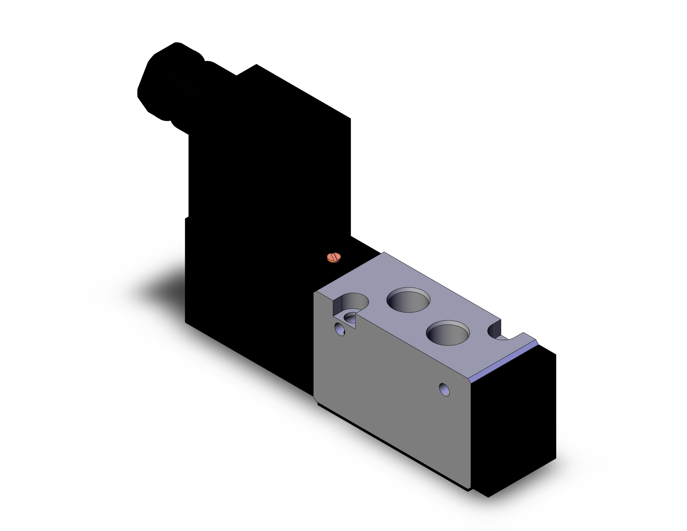 SMC VFS1120-6DB-01T valve sgl sol body, VFS1000 SOL VALVE 4/5 PORT***