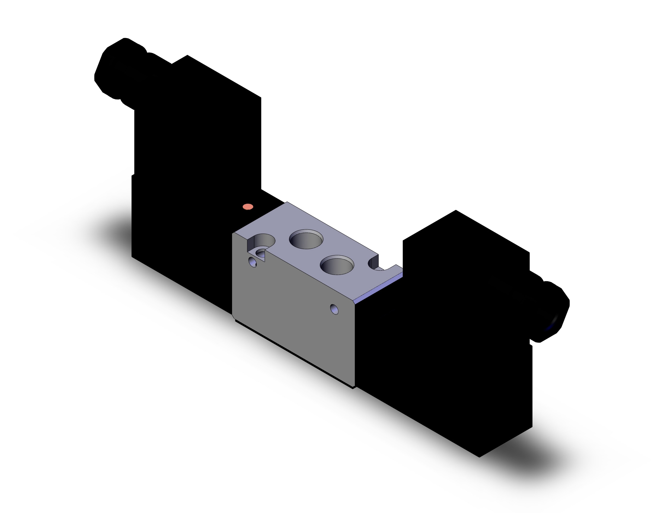 SMC VFS1220-6D-01T valve dbl 1220-1530 body port, VFS1000 SOL VALVE 4/5 PORT