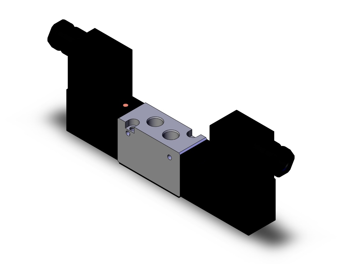 SMC VFS1320-3D-01T valve dbl 1220-1530 body port, VFS1000 SOL VALVE 4/5 PORT