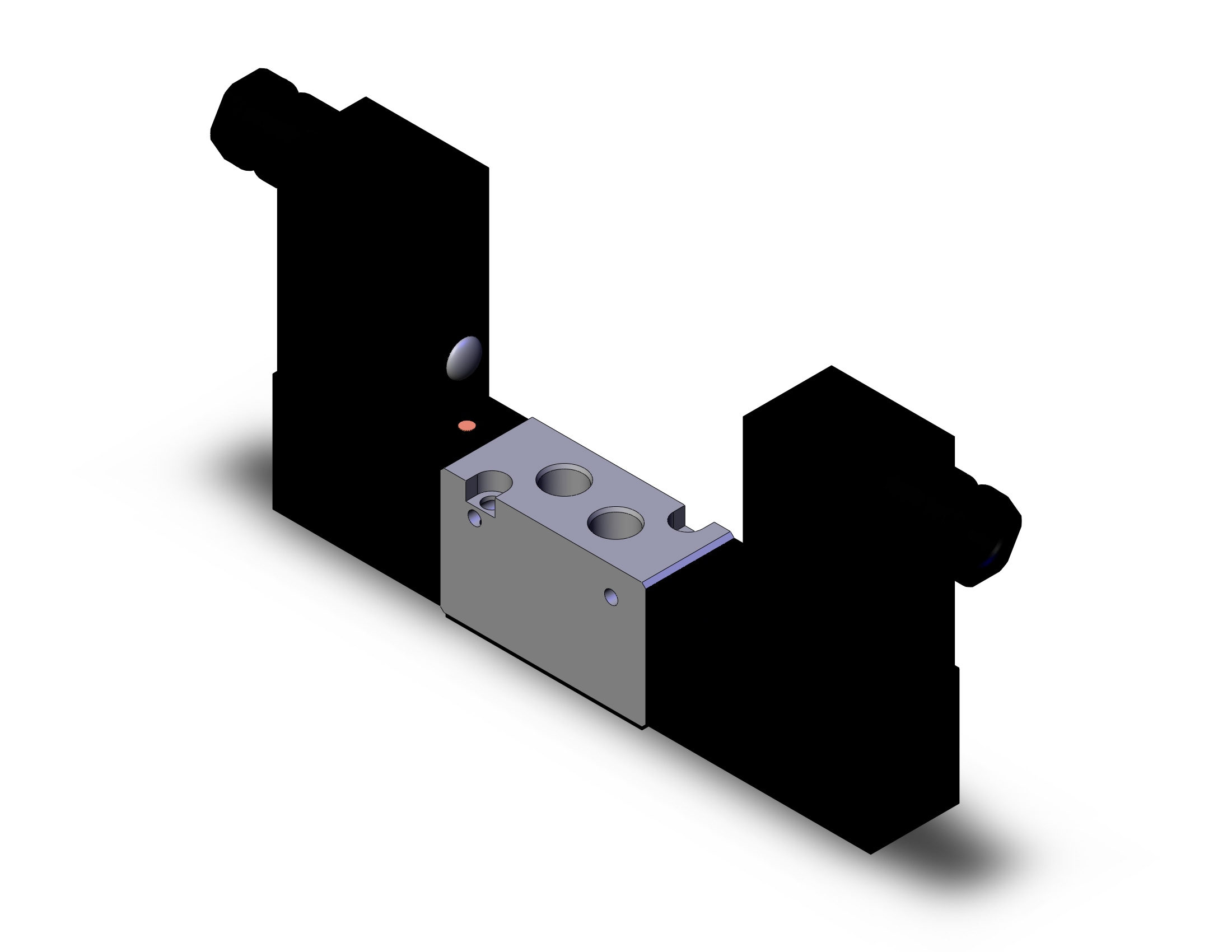 SMC VFS1320-3DZ-01T valve dbl 1220-1530 body port, VFS1000 SOL VALVE 4/5 PORT