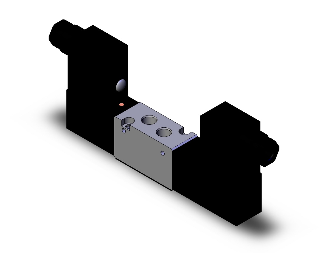 SMC VFS1320-5TZ-01N valve dbl 1220-1530 body port, VFS1000 SOL VALVE 4/5 PORT