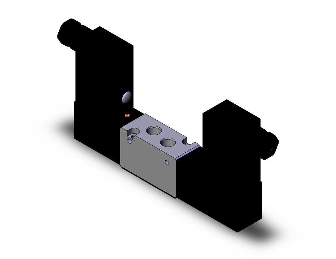 SMC VFS1420-3DZB-01T valve dbl 1220-1530 body port, VFS1000 SOL VALVE 4/5 PORT