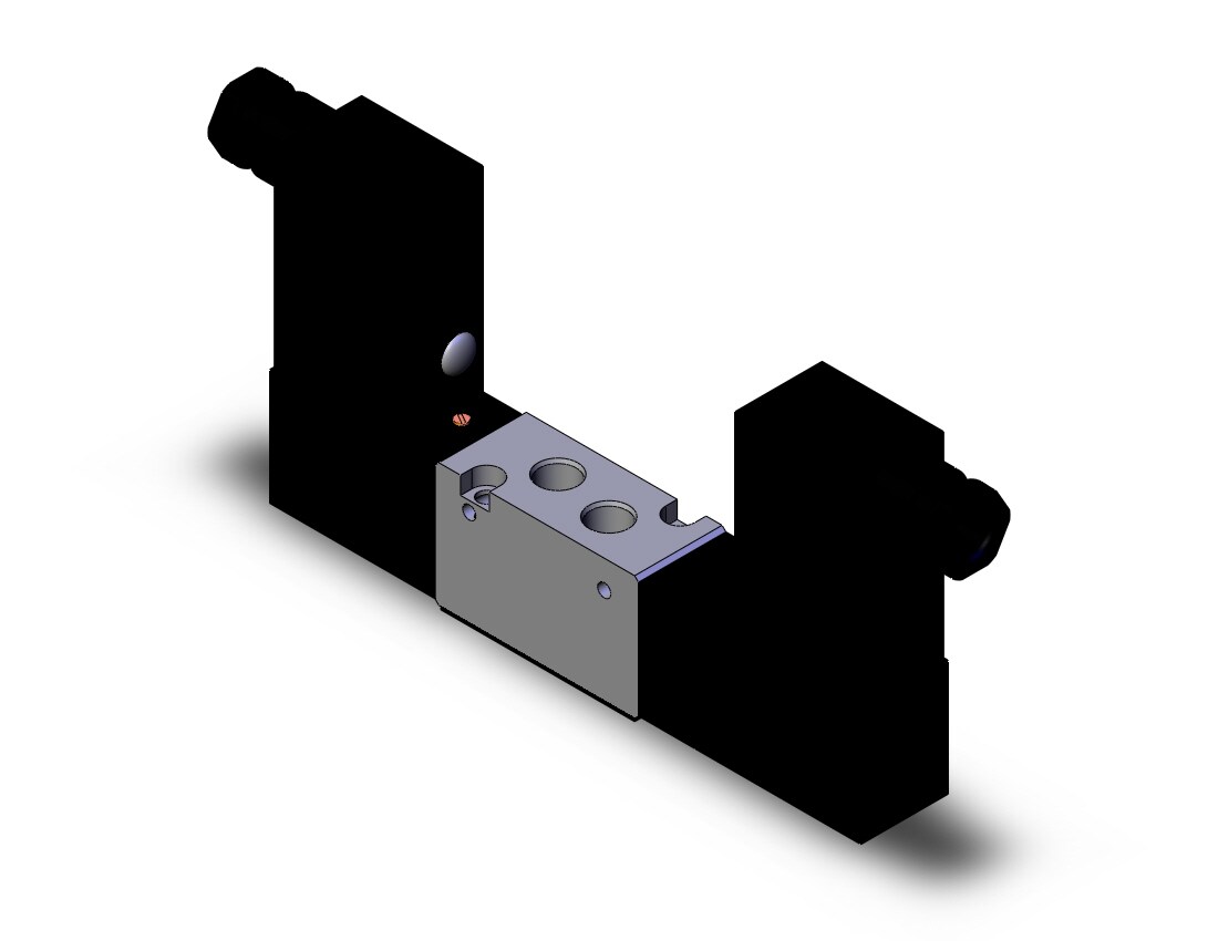 SMC VFS1420-5DZB-01T valve dbl 1220-1530 body port, VFS1000 SOL VALVE 4/5 PORT