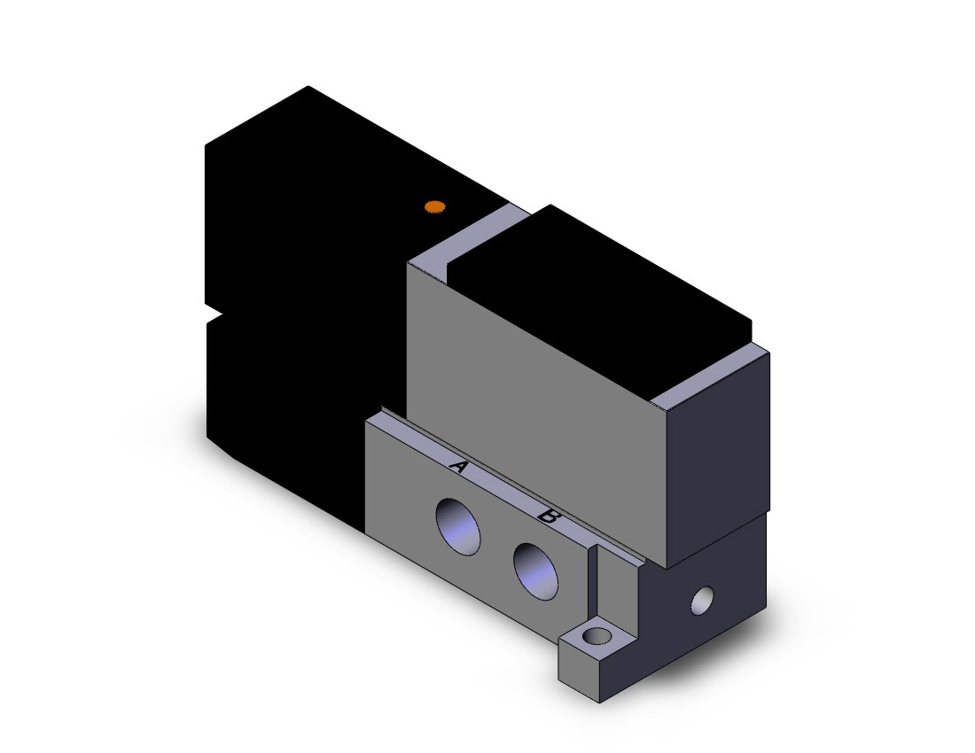 SMC VFS2100-3F-P01T valve sgl plug-in base mt, VFS2000 SOL VALVE 4/5 PORT***