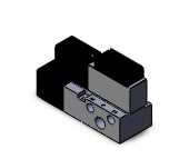 SMC VFS2100-4FZ-02 valve sgl plug-in base mt, VFS2000 SOL VALVE 4/5 PORT***