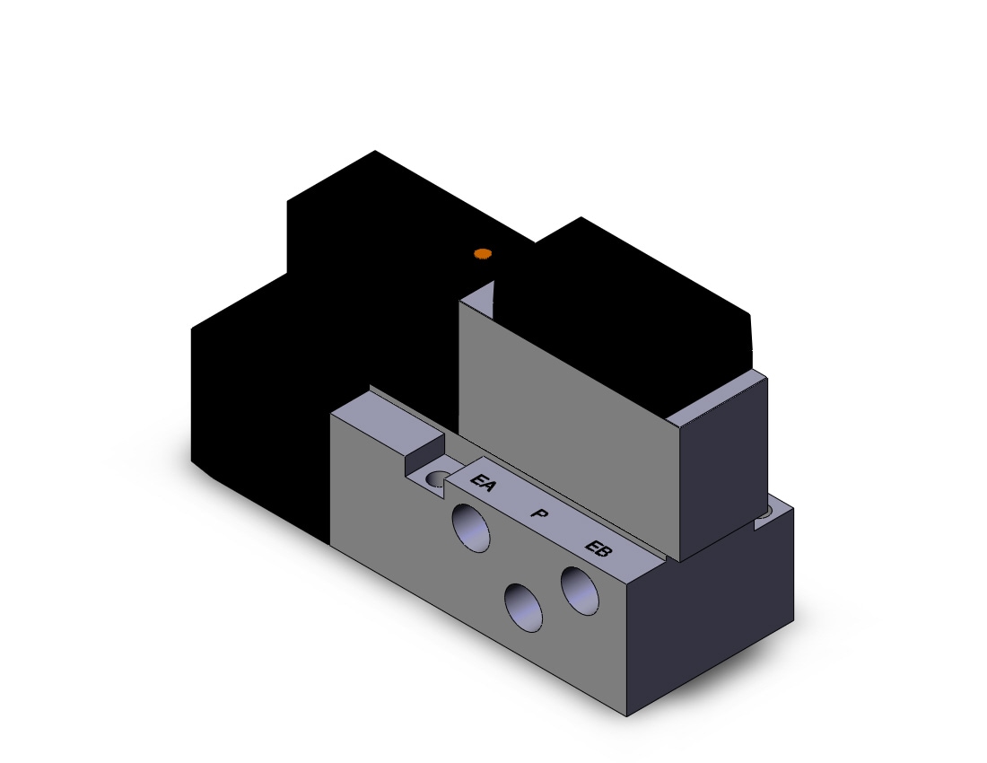 SMC VFS2100-5FZ-01 valve, sol 24vdc, VFS2000 SOL VALVE 4/5 P