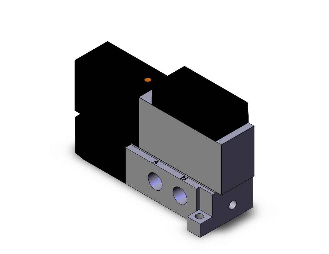 SMC VFS2100R-3FZ-P01 5 port pilot operated valve, 4/5 PORT SOLENOID VALVE