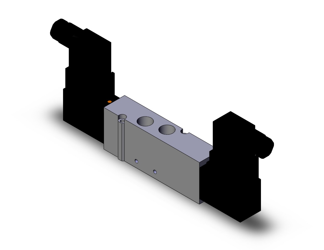 SMC VFS2320-5DZ-02N valve dbl solenoid body pt, VFS2000 SOL VALVE 4/5 PORT