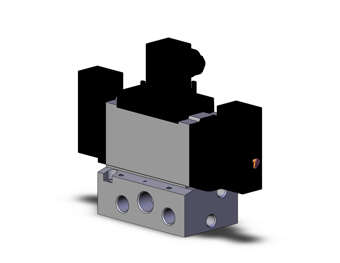 Smc Vfs4311 5dzpc 04n 5 Port Pilot Operated Valve 45 Port 5193