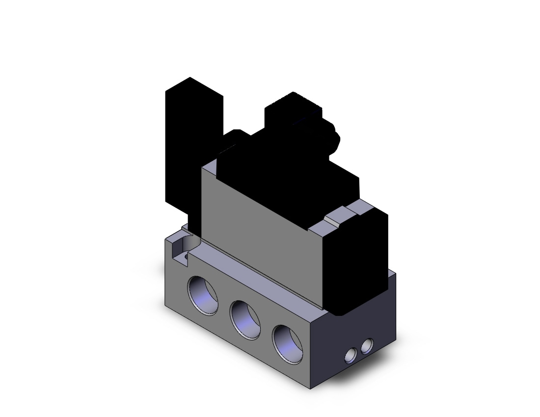 SMC VFS5110-3DZA-06N 5 port pilot operated valve, 4/5 PORT SOLENOID VALVE