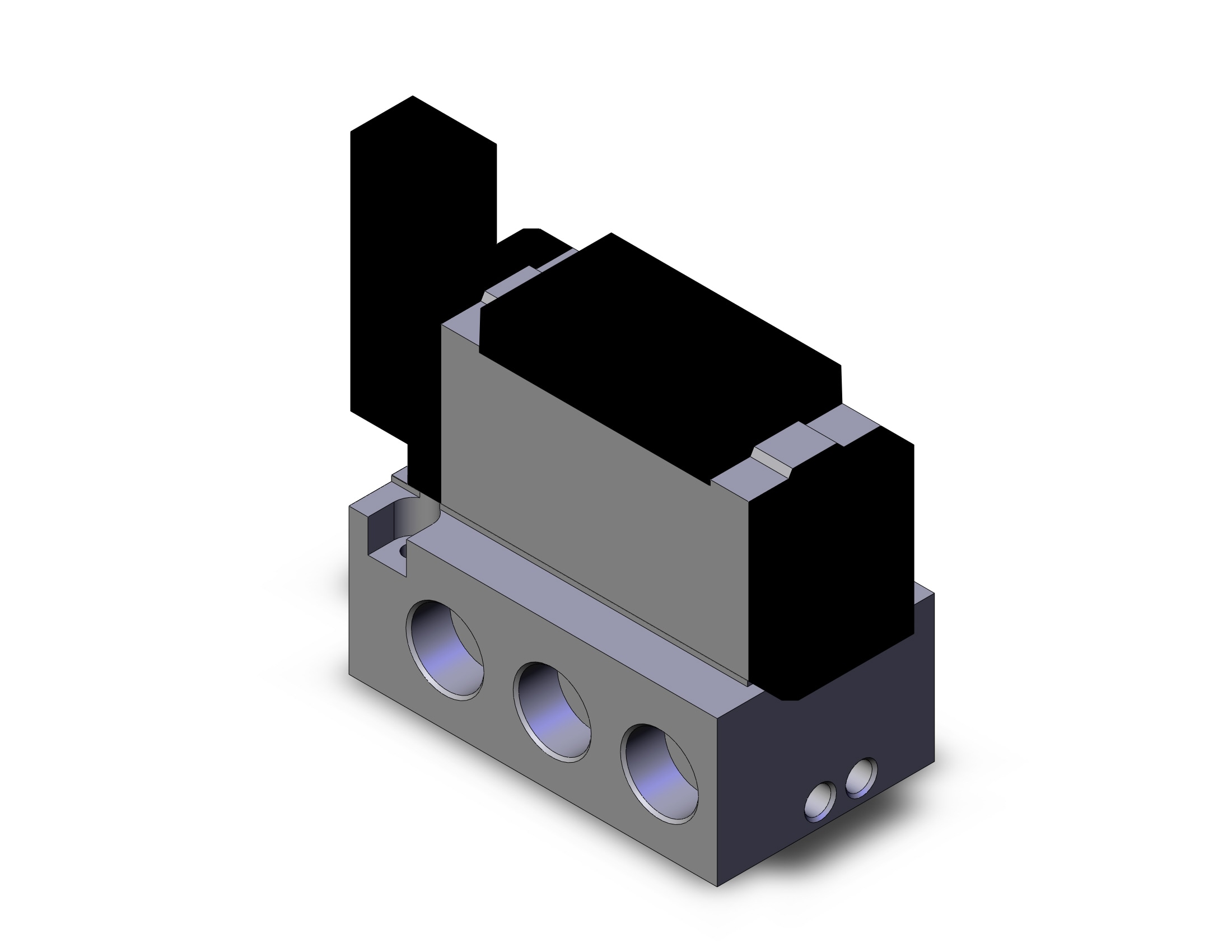 SMC VFS5110-5E-06T valve sgl non plugin base mt, VFS5000 SOL VALVE 4/5 PORT